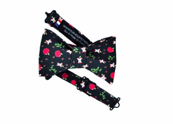noeud papillon pomme croquée