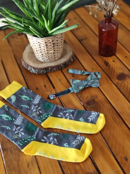 Coffret chaussettes noeud papillon Edgar