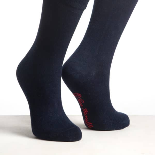 chaussette bleu ecosse