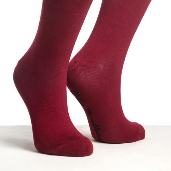 chaussette rouge ecosse