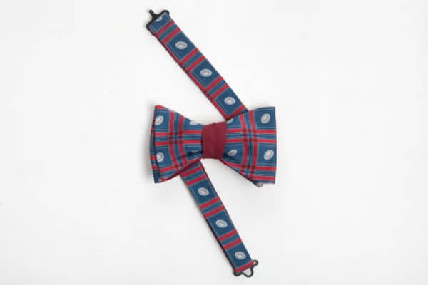 noeud papillon tartan rugby