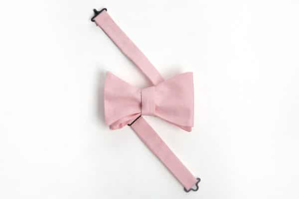 noeud papillon rose